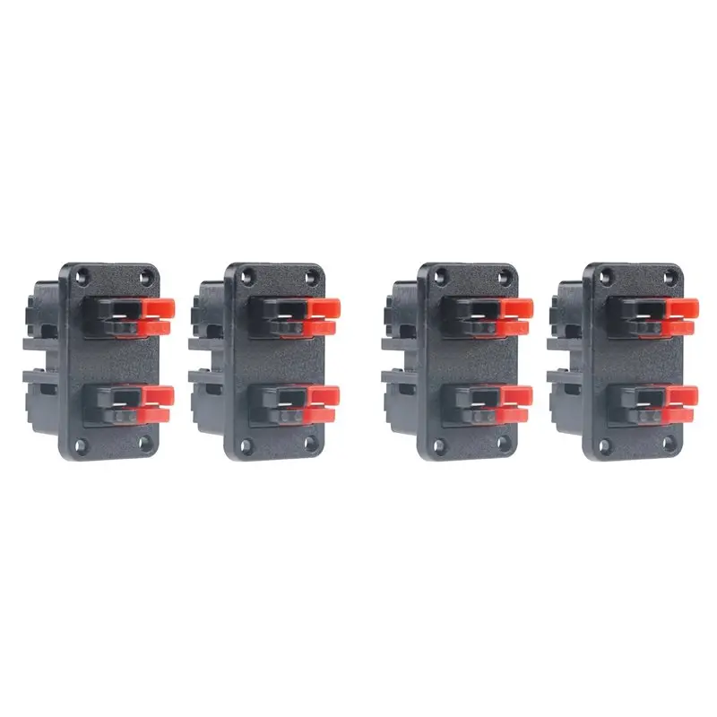 ABVO-4Pcs 45A 600V Power Plug Cable Connectors For Plug Connector Fixed Mounting Bracket Panel Power Plug Connector