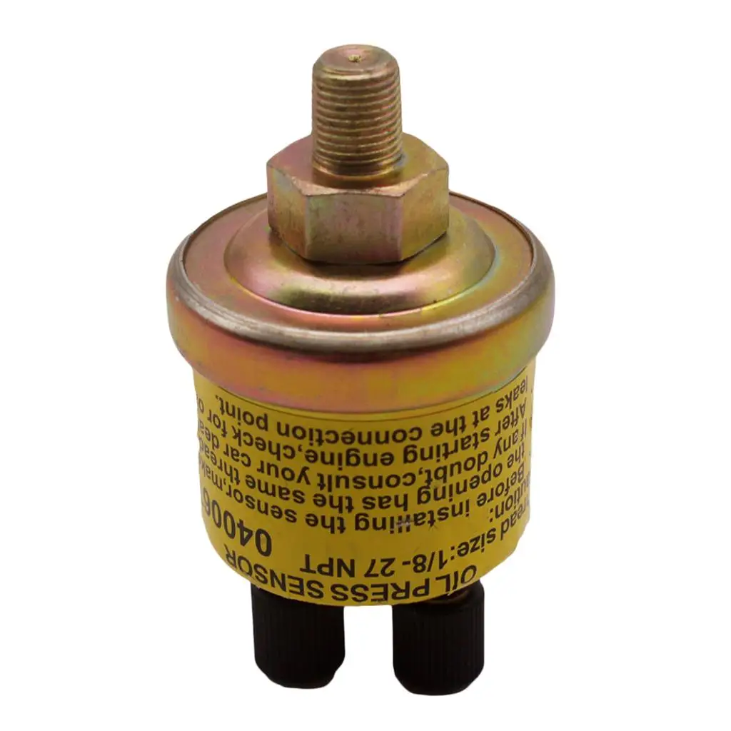 /8 NPT Oil Pressure Sensor Unit Sender Replace PSI Electric