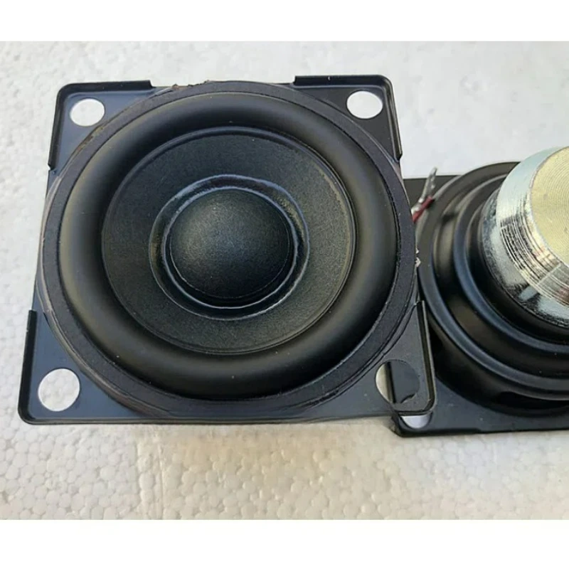 SOTAMIA 2 قطعة 2 بوصة المحمولة كامل المدى المتكلم 6 أوم 15 واط ورقة مخروط المطاط حافة مكبر صوت الصوت الموسيقى المنزل مكبر الصوت