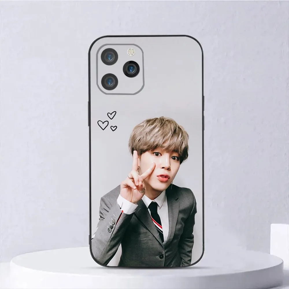 Song Who Kpop J-JiminS Phone Case For iPhone 16,15,14,13,12,11,Plus,Pro Max,XS,X,XR,SE,Mini,8,7 Soft Silicone Black Cover