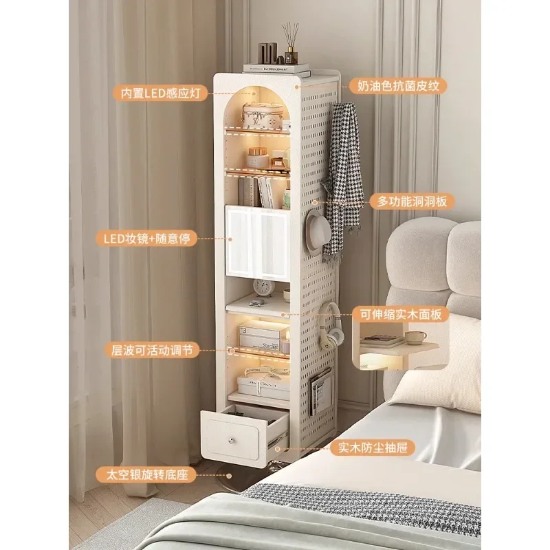 

-Зеркало для кремового туалетного столика, встроенное вращающееся на 360 градусов туалетное зеркало, напольное зеркало для макияжа всего тела