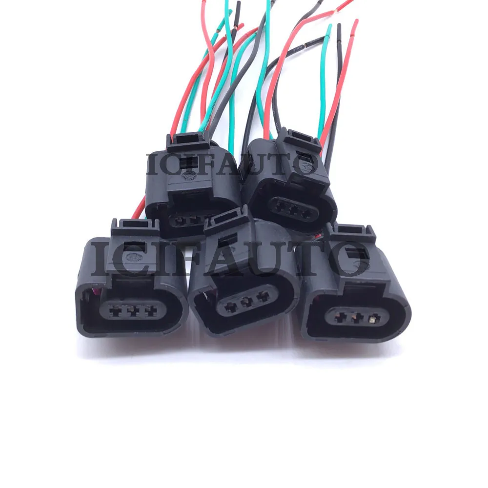 1/2/5/10 Oil Level Sensor Connector for VW Audi A3 A4 A2 OEM# 3D0973703,1J0973703, 1J0907660C, 06E907660, 008079041