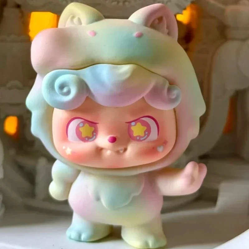 

Q.kid Secret Special Q Team Mini Action Figure Blind Box Kawaii Anime Doll Desktop Ornaments Mystery box Collection Statue Toys