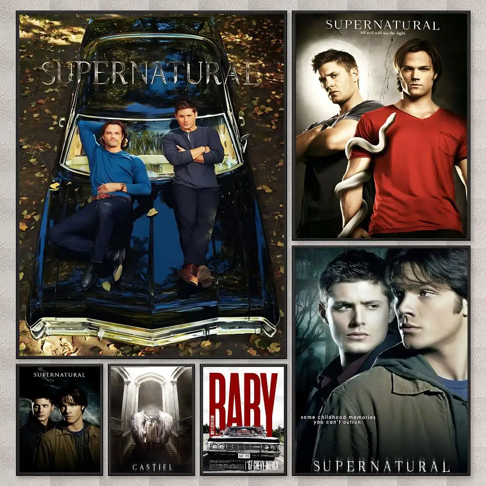 series Supernatural Poster Poster HD Printing Nordic Style Home Decor Wall Art for the Living Rooms Hallways Gift Giving