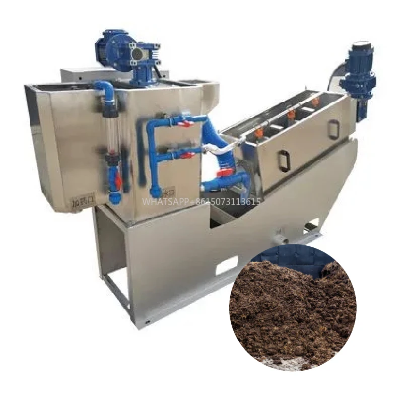 Industriale del dispositivo di purezza delle acque reflue SXDL-301/macchina per l'idratazione dei fanghi per il trattamento delle acque reflue