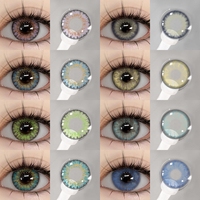 EYESHARE 1 Pair Natural Brown Color Contact Lenses for Eyes Lenses Blue Eye Contacts Green Fashion Lenses Gray Colored Lenses