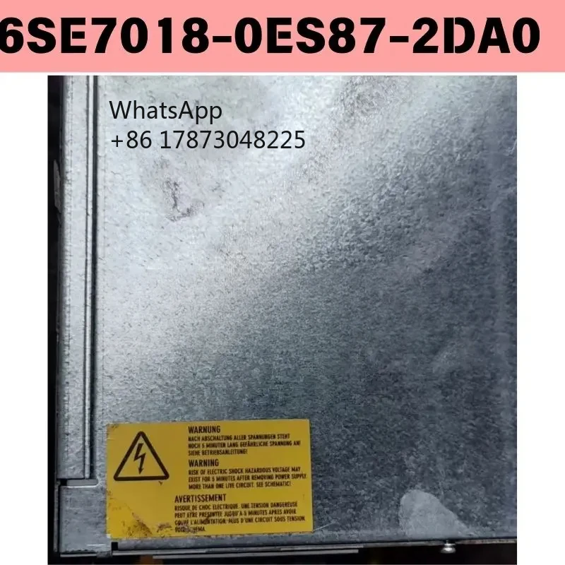 Used 6SE7018-0ES87-2DA0 5KW braking resistor Functional test OK