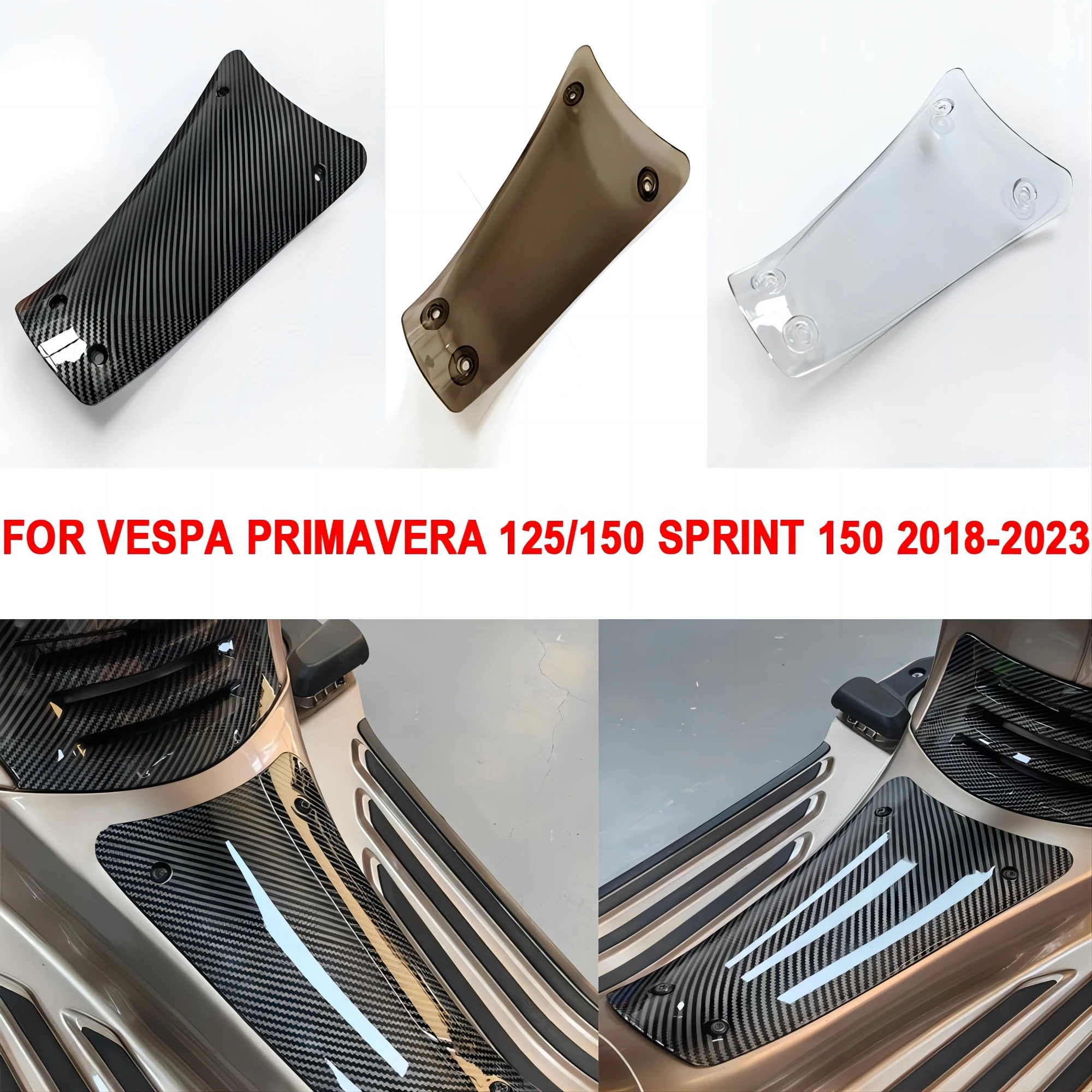 

Прозрачный чехол для подставки для ног скутера Vespa Primavera 125/150 Sprint 150-2018