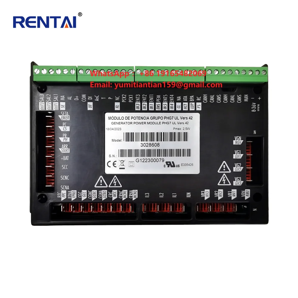 Generator Power Module PHG7 HIMOINSA Controller 3028608