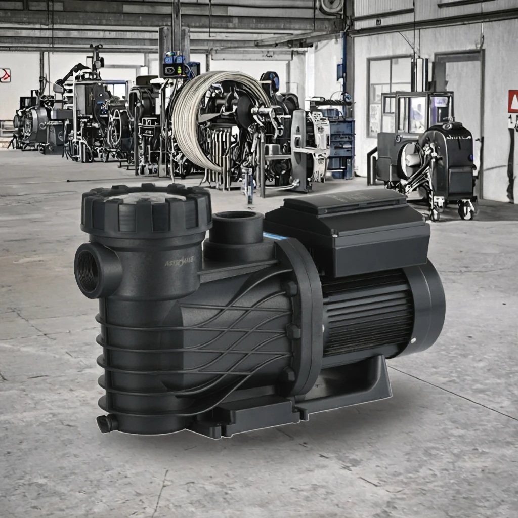 EAKP-300 Variable Speed Pump With WIFIControl 750~3000rpm Max Flow 25 M³/hr For Swimming Pool Water Park Water Circulation