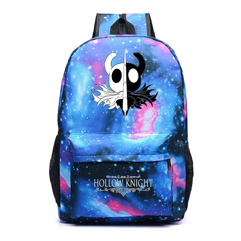 Hollow Knight Backpack Student School Bags Teenage Boys Backpacks Children Cartoon Bookbag Laptop Travel Rucksack Outdoor Bag