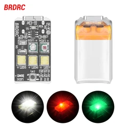 BRDRC Spia LED per DJI Avata 2//Mavic 3 Pro/Mini 2/AIR 3 Drone Indicatore di direzione Indicatore di direzione Moto Universale