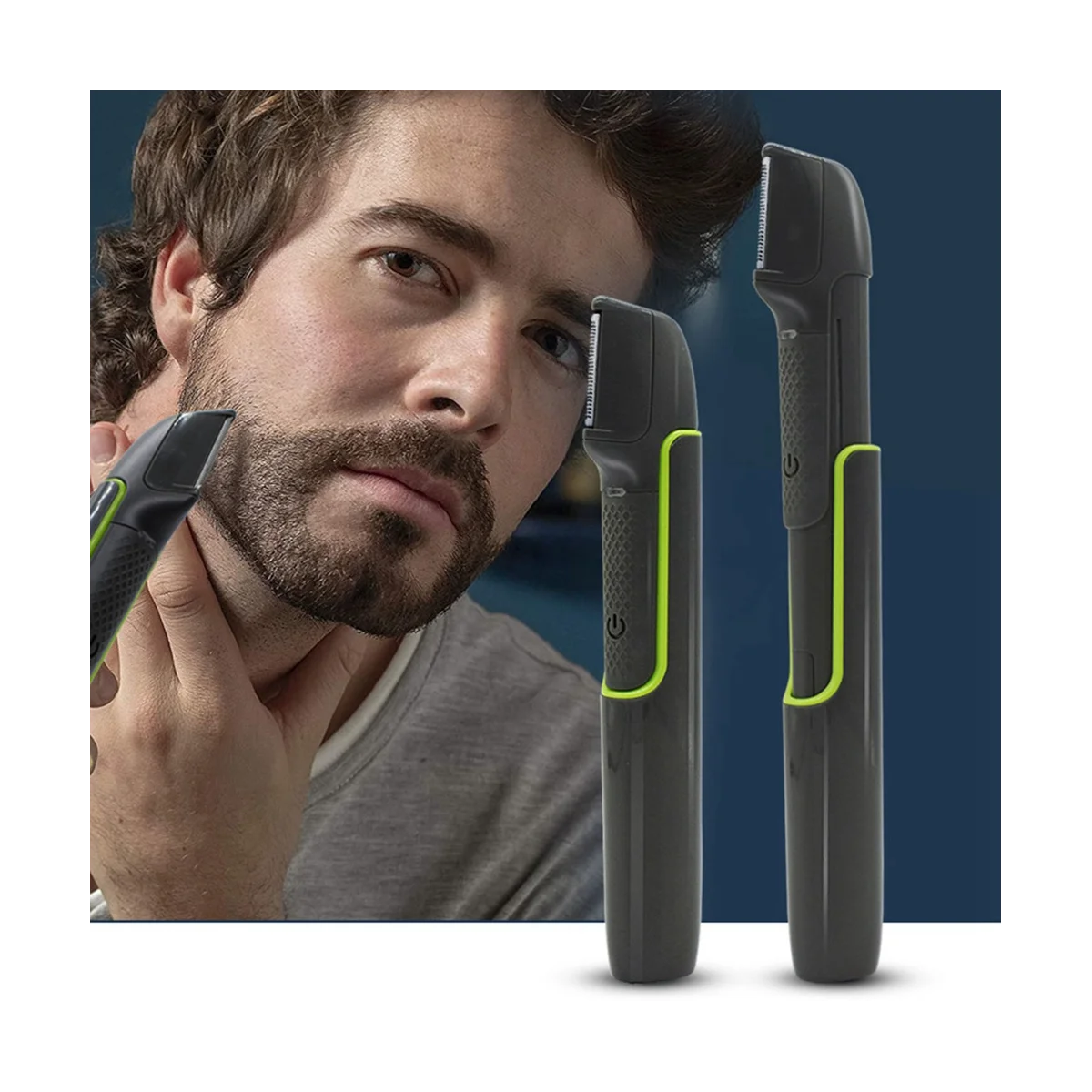 Men and Women Multi-Functional Shaver Retractable Back Shaving Knife Beard Shape Full Body Trimming Shaver