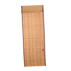 Bamboo Window Shades Sun Protection Light Filtering 22'' W x 59'' H Roller