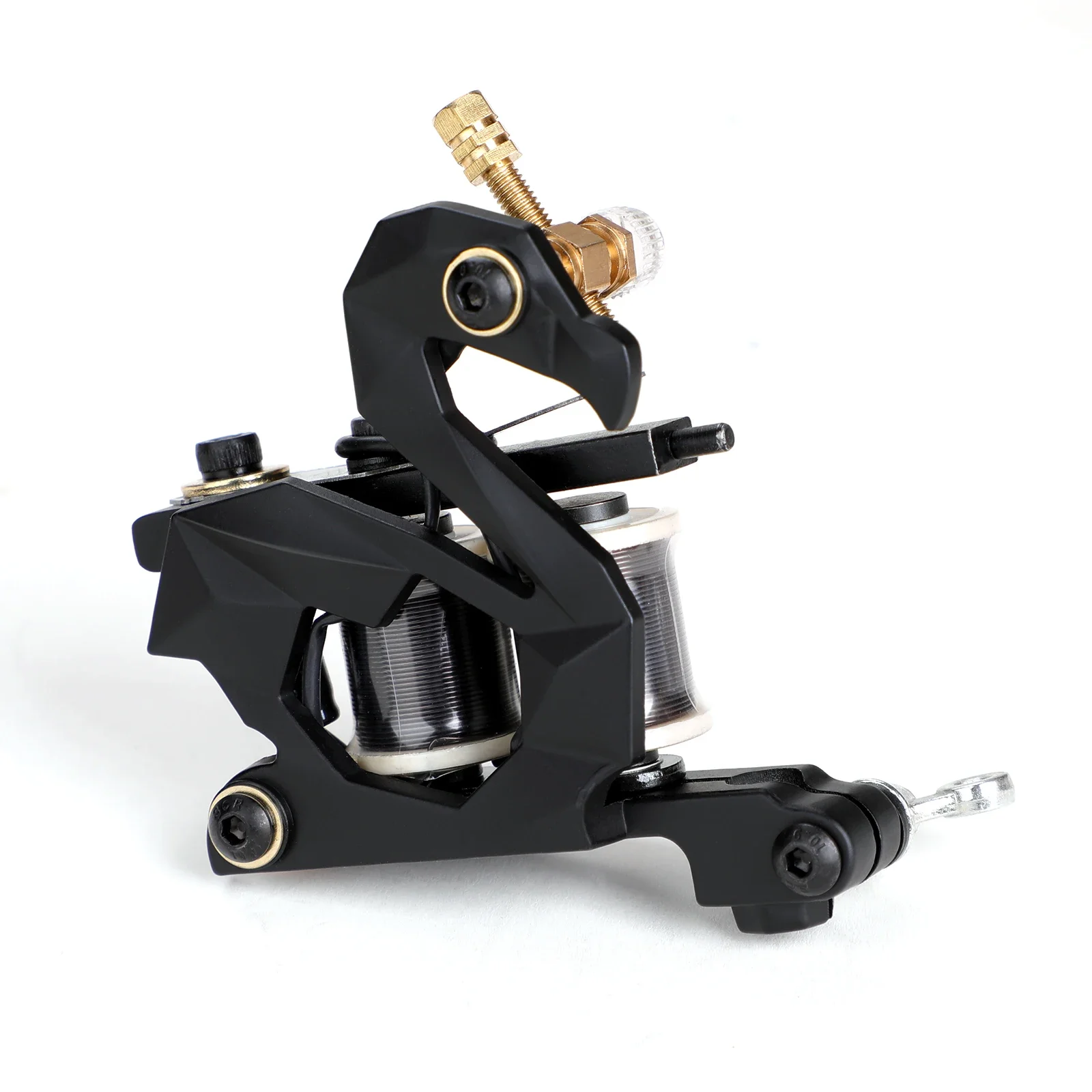 Tattoo Coil Machine for Shader & Liner-Black Color 10 Wipe Wire Cutting for Tattooing