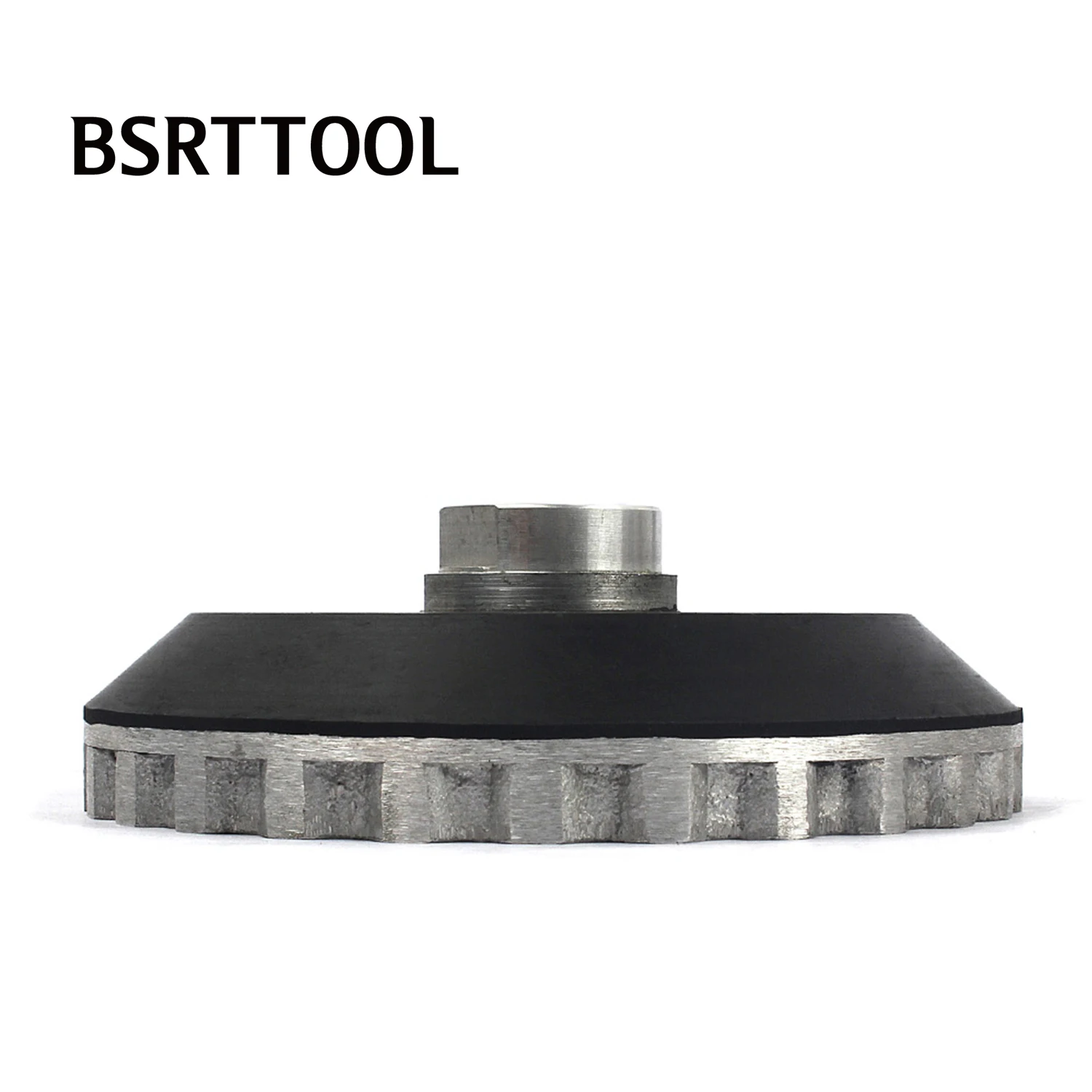 BSRTTOOL 5 Inch Snail Adapter Lock Backer Pad For Diamond Edge Polishing Pad Back-Up Holder  M14 5-8-11Thread