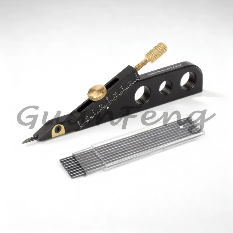 Guitar Nut Scribing Tool for Nut and Saddle Height Measurement, Professional Luthier Accessories