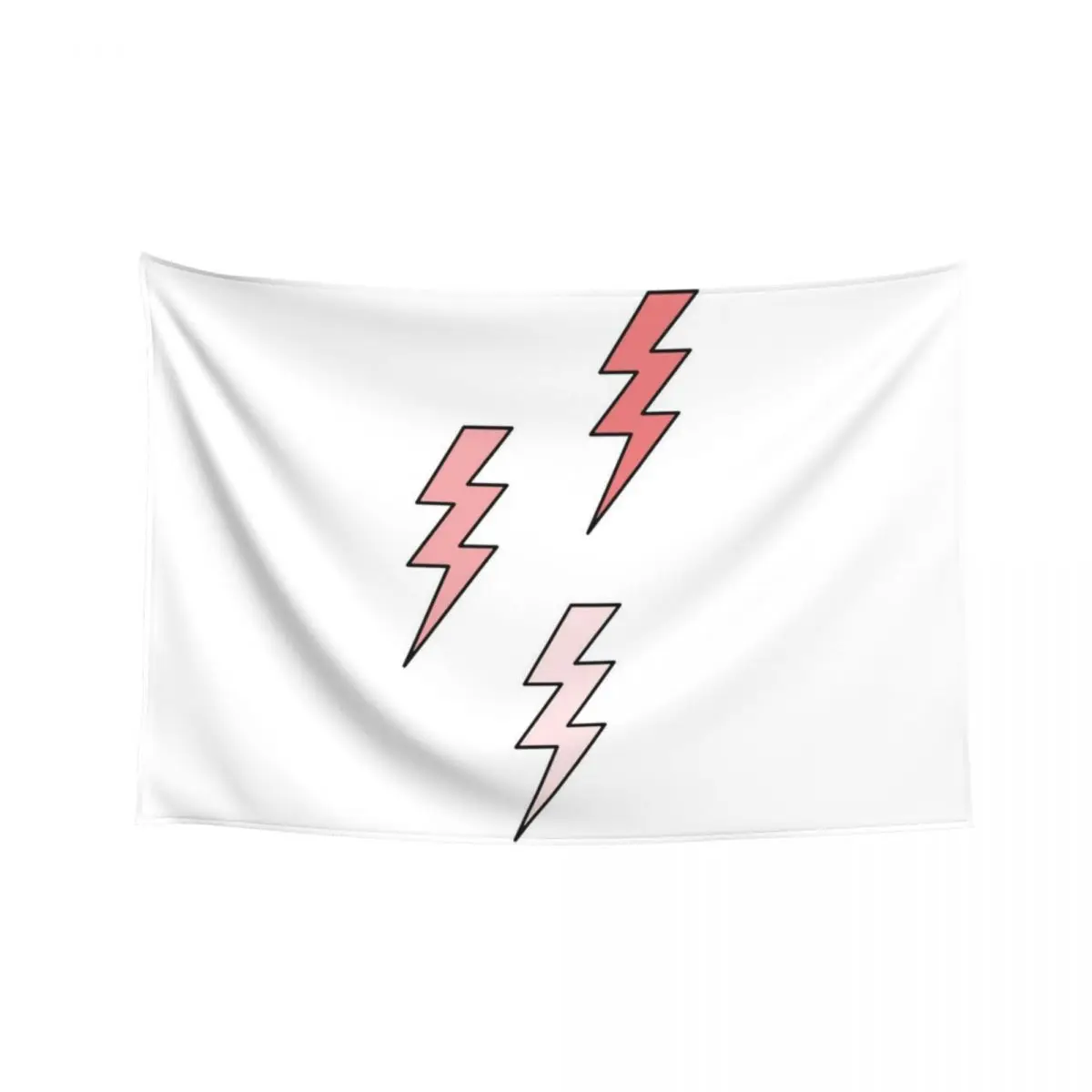 

Pink Lightning Bolts Tapestry Aesthetics For Room Wall Hanging Wall Japanese Room Decor Tapestry