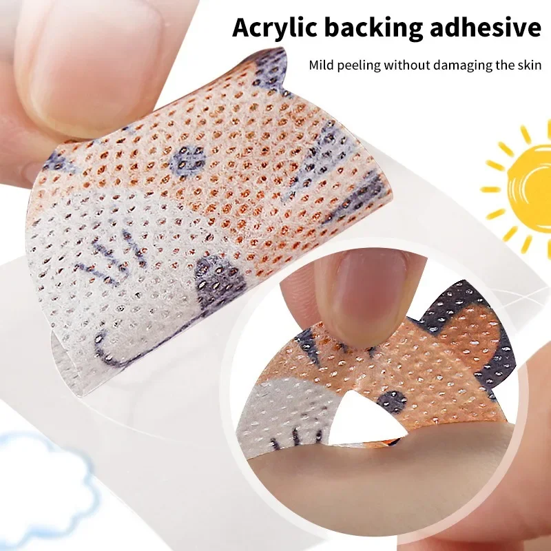 30PCS Kids Cartoon Anti-Snoring Stickers Sleeping Closed-mouth Stickers Breathing Correction Patch Shut Up Patch Orthosis Tape