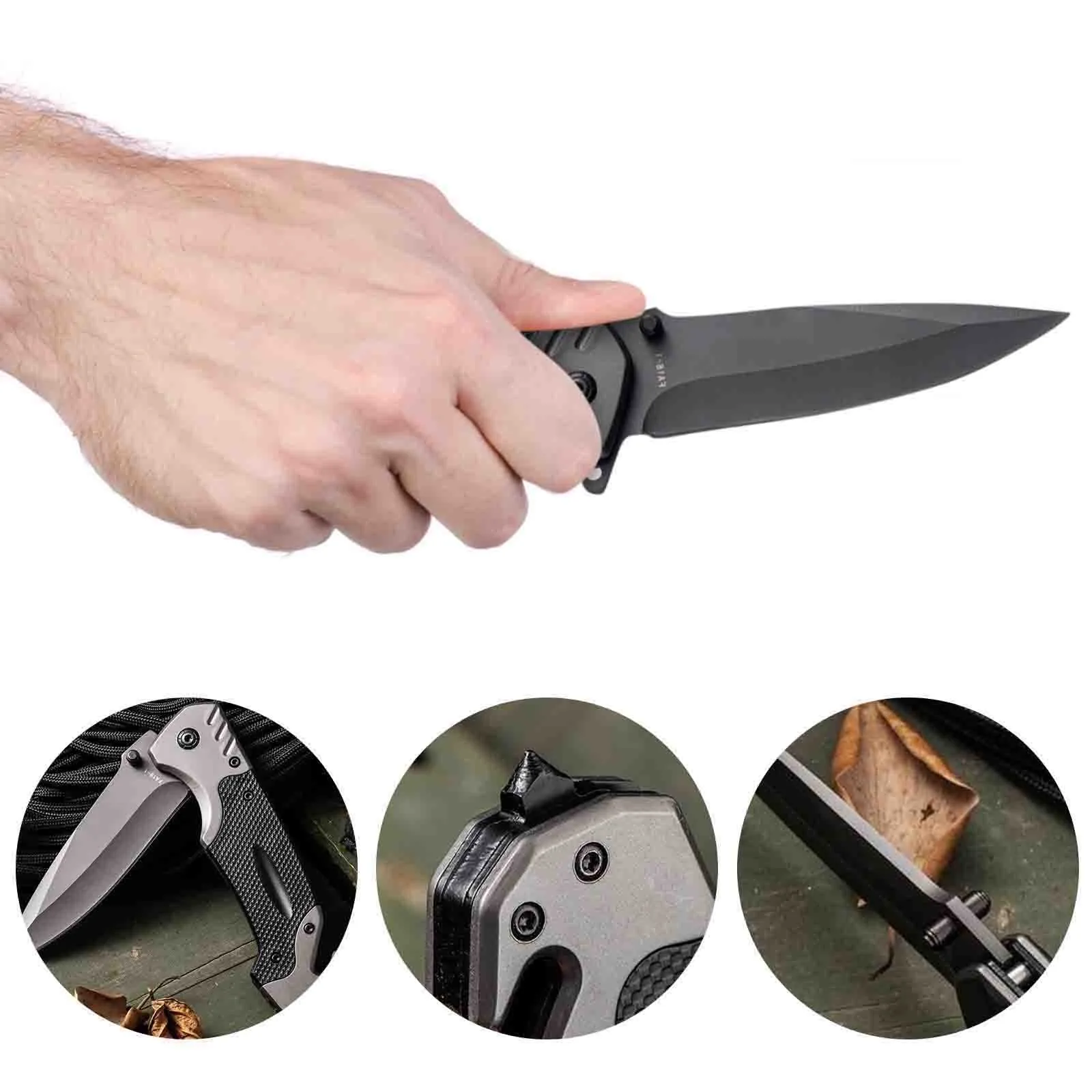 Camping Knife, Multi-function Knife, Knife for Outdoors, Survival, Camping, Fishing, Hunting, Hiking,Christmas Gift for men
