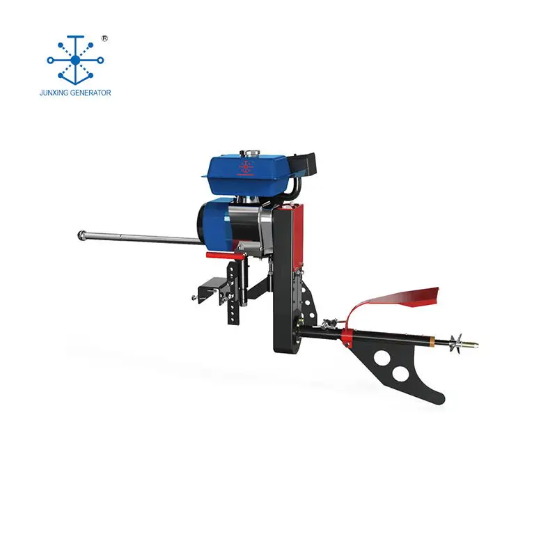 Surface Drive with 13HP-27HP Gasoline Engine Mud Motor Short Tail JX300E Best Choice for Fishman  for Mud Motor