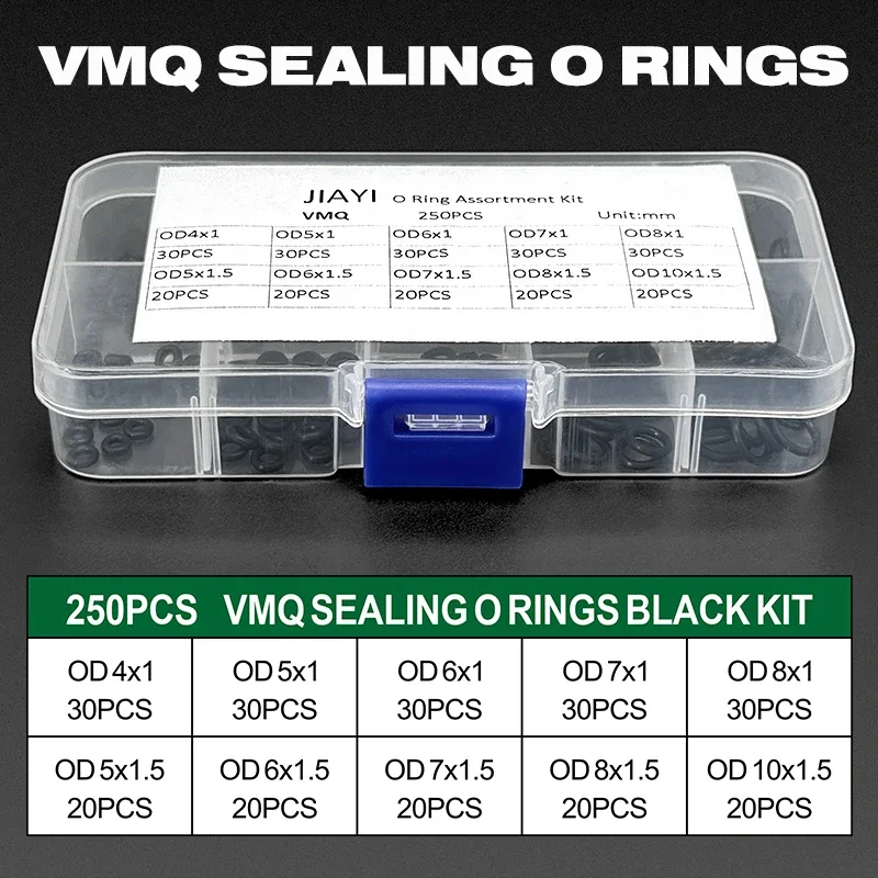 Black Silicone O-Ri…