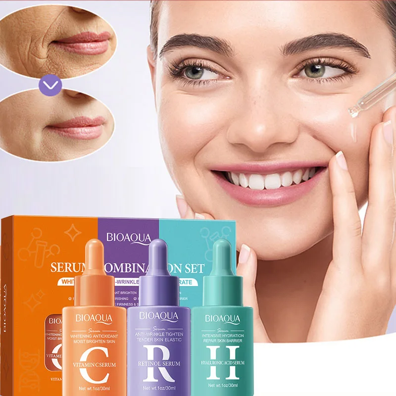 

BIOAOUA flavanol hyaluronic acid essence kit nourishing the skin brightening the complexion anti-wrinkle fading fine lines