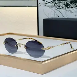 Fashion Popular Oval Cat Eye Personalized Sunglasses For Women And Men Classic Outdoor Beach Party Aesthetics Sunscreen Glasses