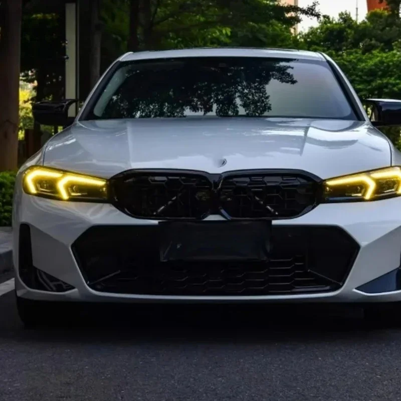 Para 2023 bmw g20 g21 g28 3 série amarelo drl chip 330e 330i m340i 2024 2025 led farol luz de circulação diurna módulo retrofit