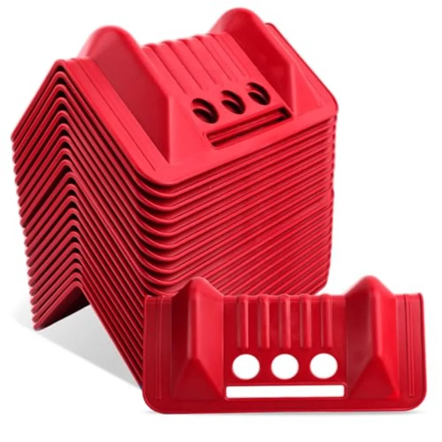 

20 Pack Corner Edge Protectors for Cargo Loads Heavy Duty Tiedown Corner Protector Flatbed Edge Corner Protector Holder Edge Pr