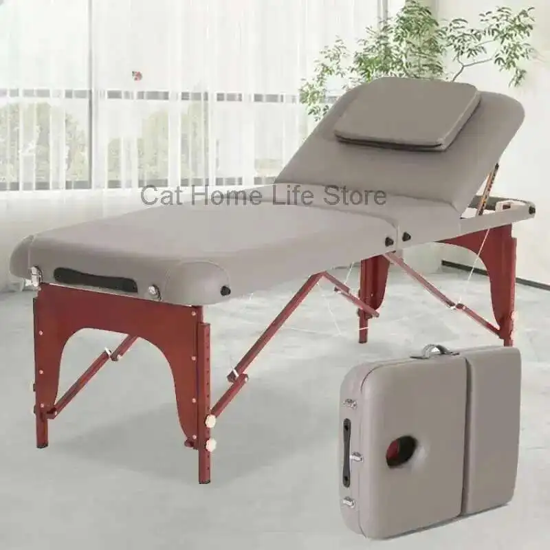 

Massage Equipment Beauty Salon Bed Folding Table Camilla Aesthetic Stretchers Furniture Chair Lit Pliant Thai Tattoo Pilates