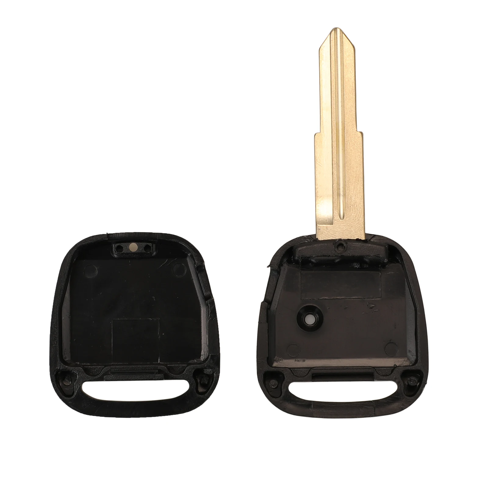 Jingyuqin 1/10pcs 1BNT Remote Car Key Shell FOB For Toyota Carina Estima Harrier Previa Corolla Celica With Blade Replacement