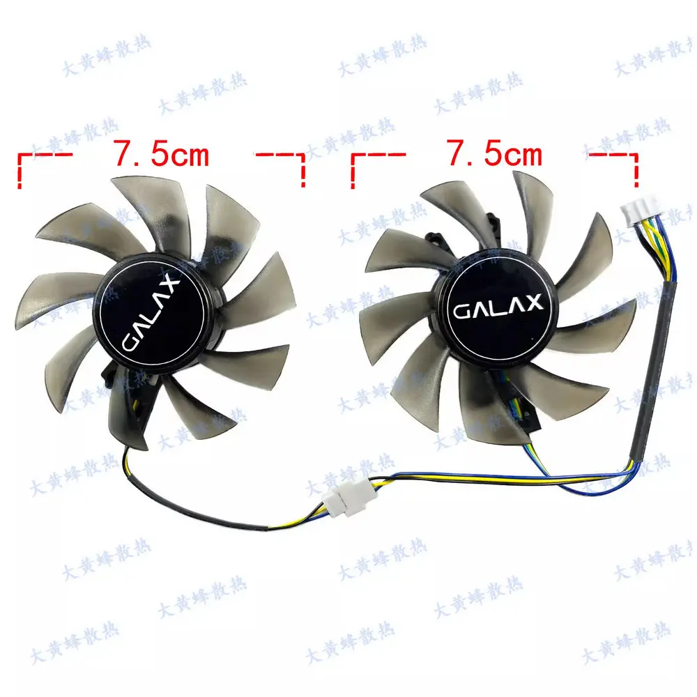 The Cooling Fan for GALAX RTX2060 RTX2060S MINI ELITE Graphics Video Card