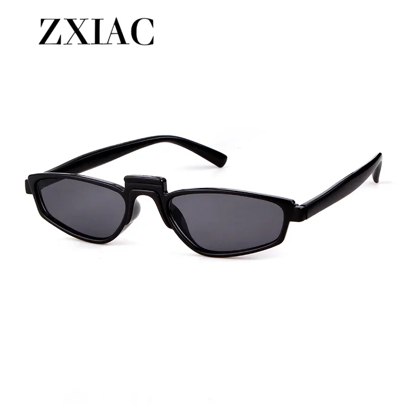 ZXIAC Fashion Rectangular Narrow Frame Sunglasses Women Men 2025 Vintage y2k Sun Glasses Eyewear UV400 lentes de sol mujer