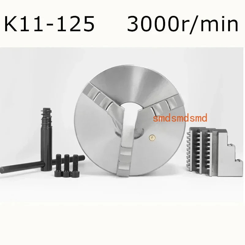 K11-125 Three Jaw Self-Centering  125mm Scroll Chuck 5'' Jaw Chuck With Harden Steel For Mini Lathe