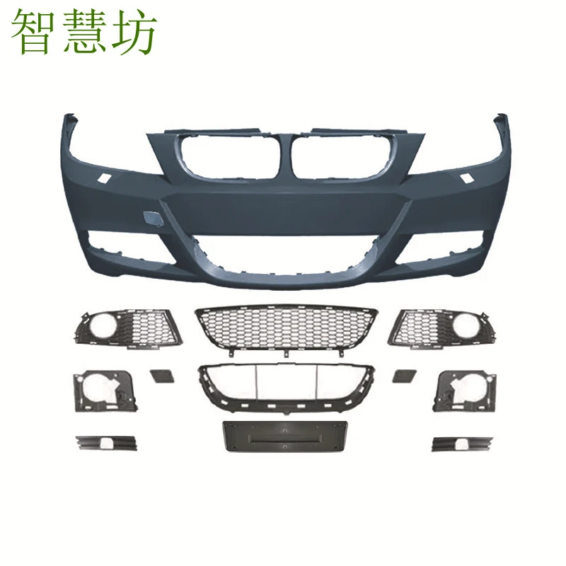 

Suitable for BMW 3 Series E90 2005-2012, to MT, early and late-stage lip, bumper, front spoiler, modified p
