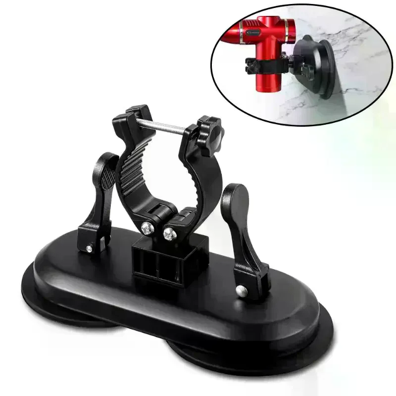 Massage Gun Holder Suction Cup Fascia Gun Bracket Fixer Free Your Hands Massager Partner No Installation Needed