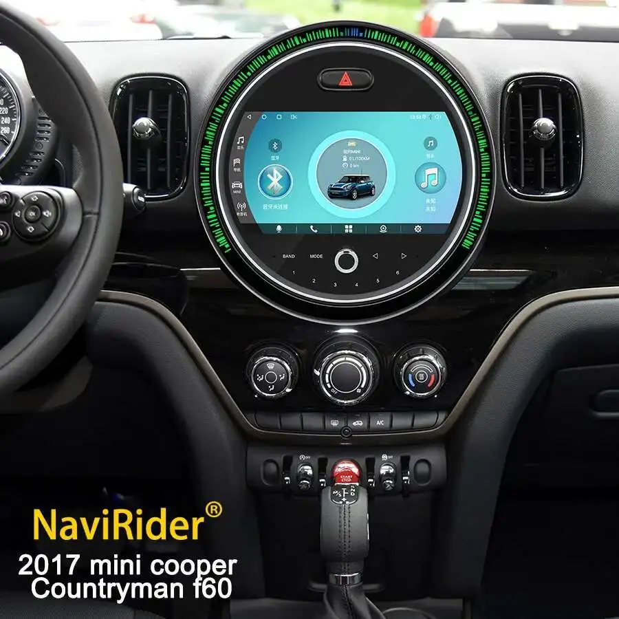 Pantalla Android para Mini Cooper Countryman F60 2017 2018 2019 Radio de coche navegación inalámbrica Carplay GPS vídeo estéreo Multimedia
