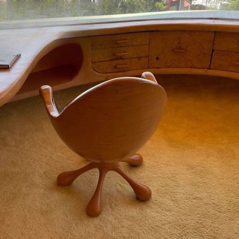 FRP rotating eggshell chair living room study office