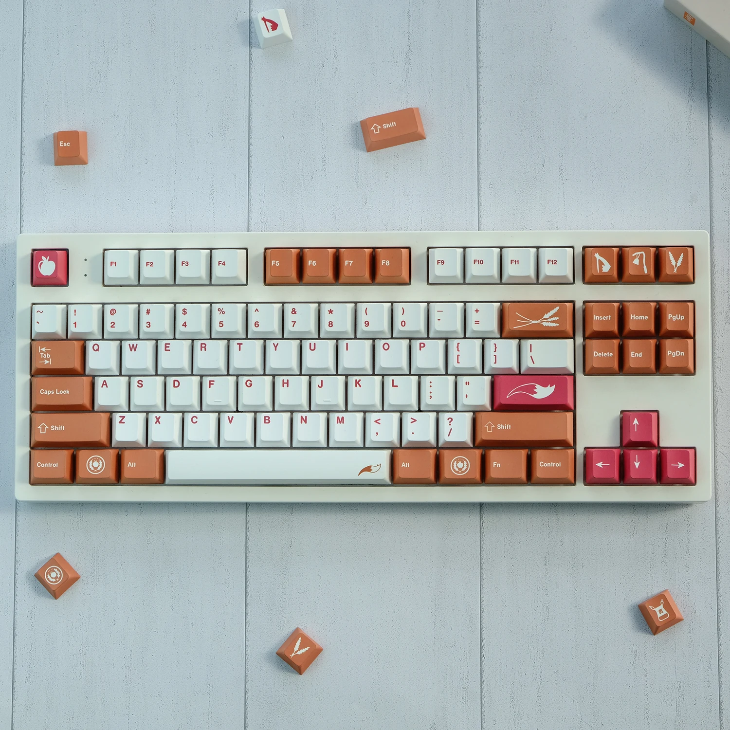 

149 Keys GMK Harvest Keycaps English Cherry Profile PBT Dye Sublimation Keycap For MX Switch Mechanical Keyboard GK 61/64/68/75