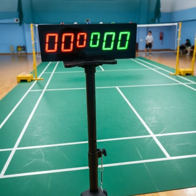 

Adjustable Badminton Scorer Rechargeable Table Tennis Scorer Remote Control Electronic Scorers Professional Sports Accessories