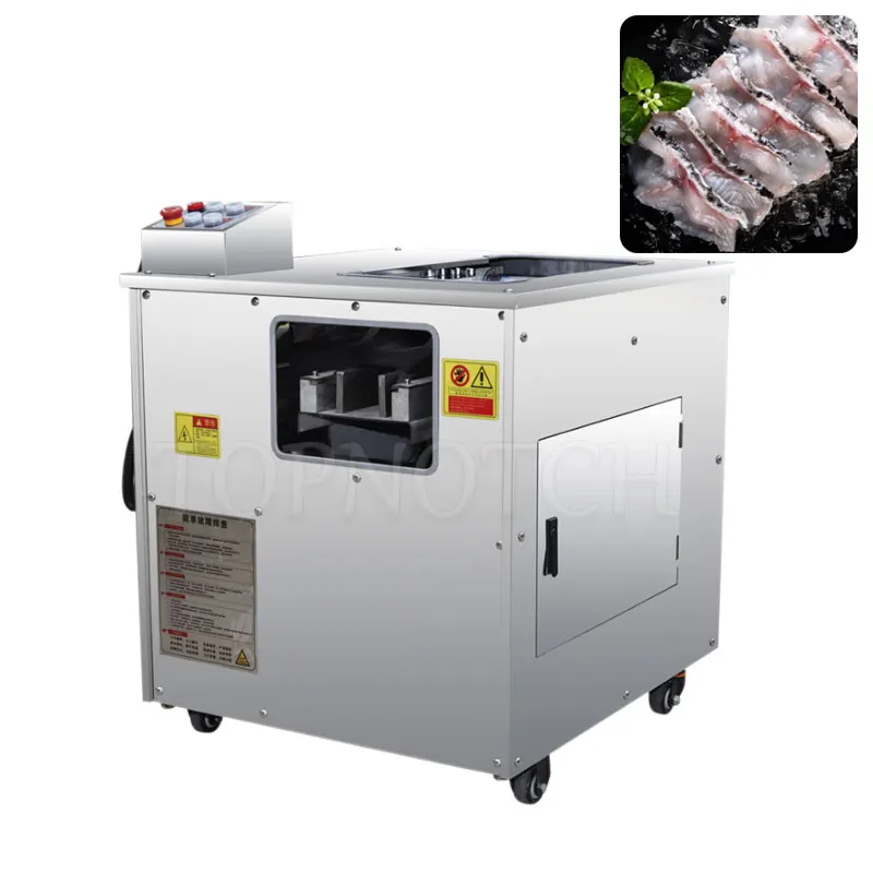 

Cut Fish Fillet Machine Commercial Stainless Steel Electric Grass Carp Black Fish Salmon Slicer