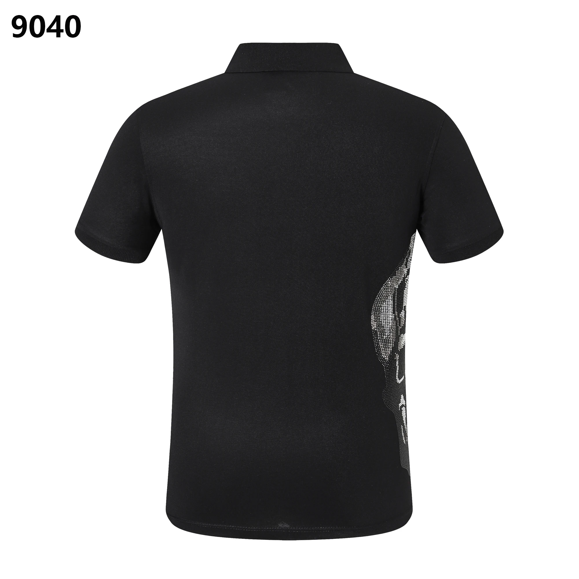 Philipp Plein2024 New Trend Personality Fashion Summer Men's and Women's Diamond POLO Shirts Men's and Women's Casual Outdoor Party