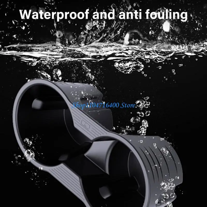 

y1gd Stable Cup Holder Insert Protective Silicone Drink Holder Suitable for Car
