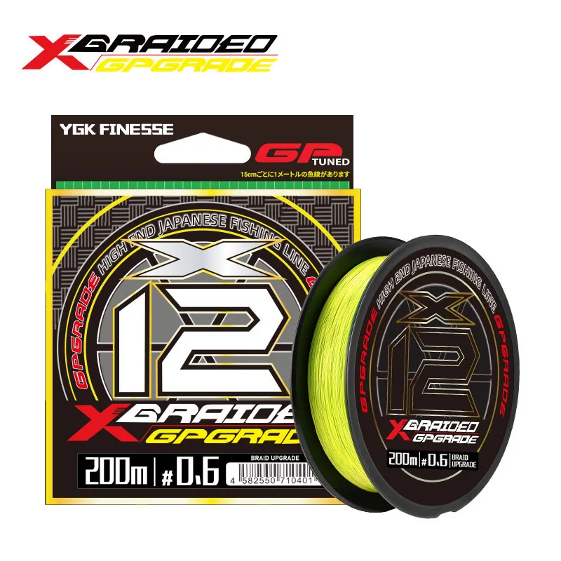 

YGKX 12 Strands Braided Pe Fishing Line Multifilament X12 100/150/200M Carp Japanese Wire Fly Sea Saltwater Cast Pesca Main Line