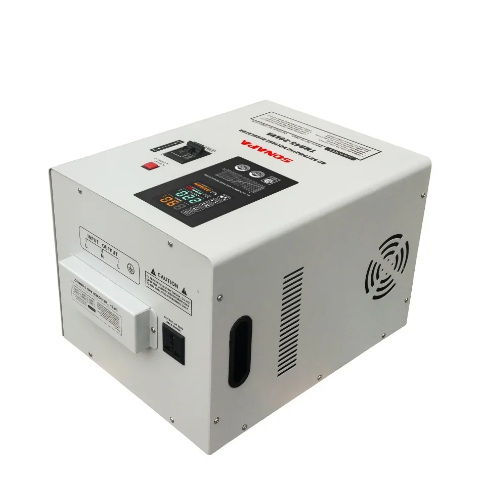 Servo Type 10KVA Voltage Regulator Single Phase 220v Output Ac Automatic Power Voltage Regulator Stabilizer