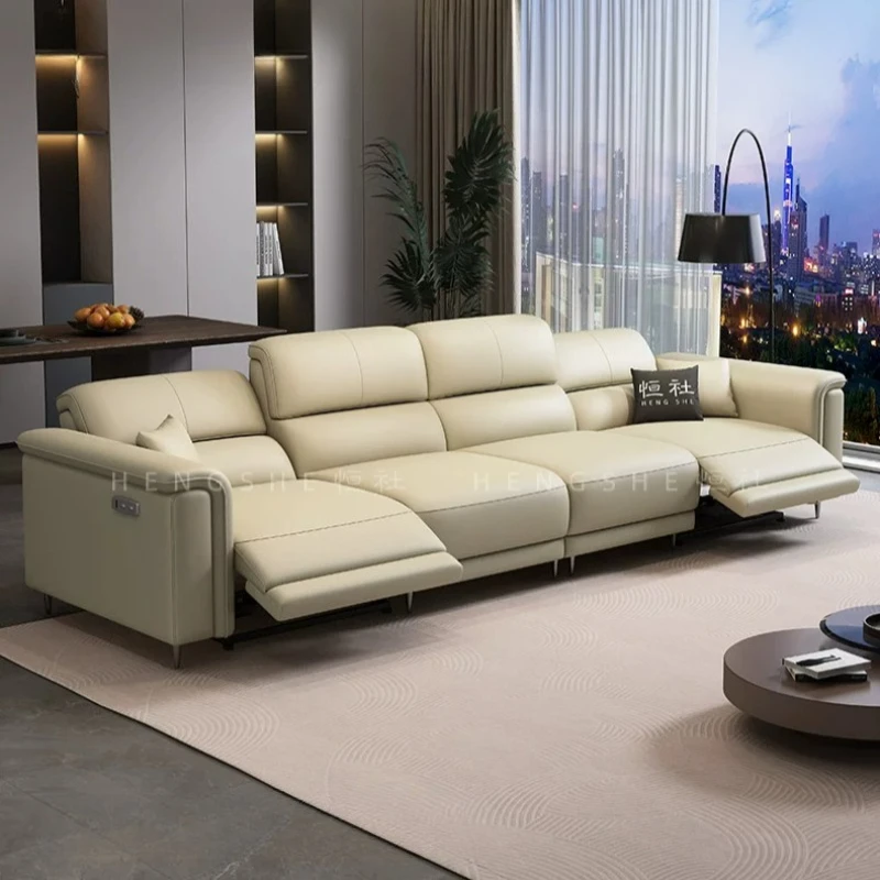 Recliner Sectional Electric Sofa Living Room Luxury Apartments Modern Electric Sofa Bedroom Lazy Muebles De Sala Furniture