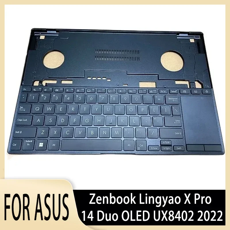 

Laptop/Notebook US Backlight Keyboard Upper Shell/Case/Cover For Asus Zenbook Lingyao X Pro 14 Duo OLED UX8402 2022 14.5inch