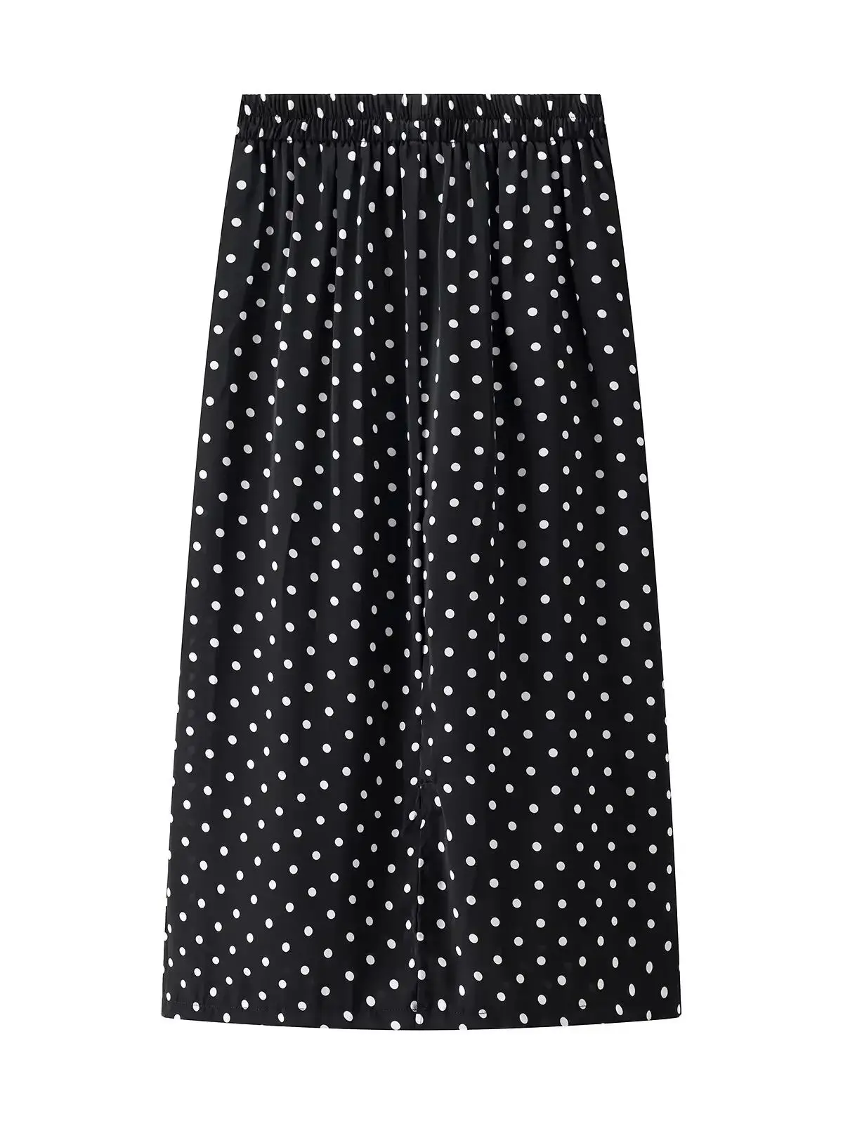 

High Waist A-Line Plus Size Skirts 2026 Summer Casual Thin Oversized Skirt Fashion Polka Dot Skirts Casual Summer Skirt Rrand