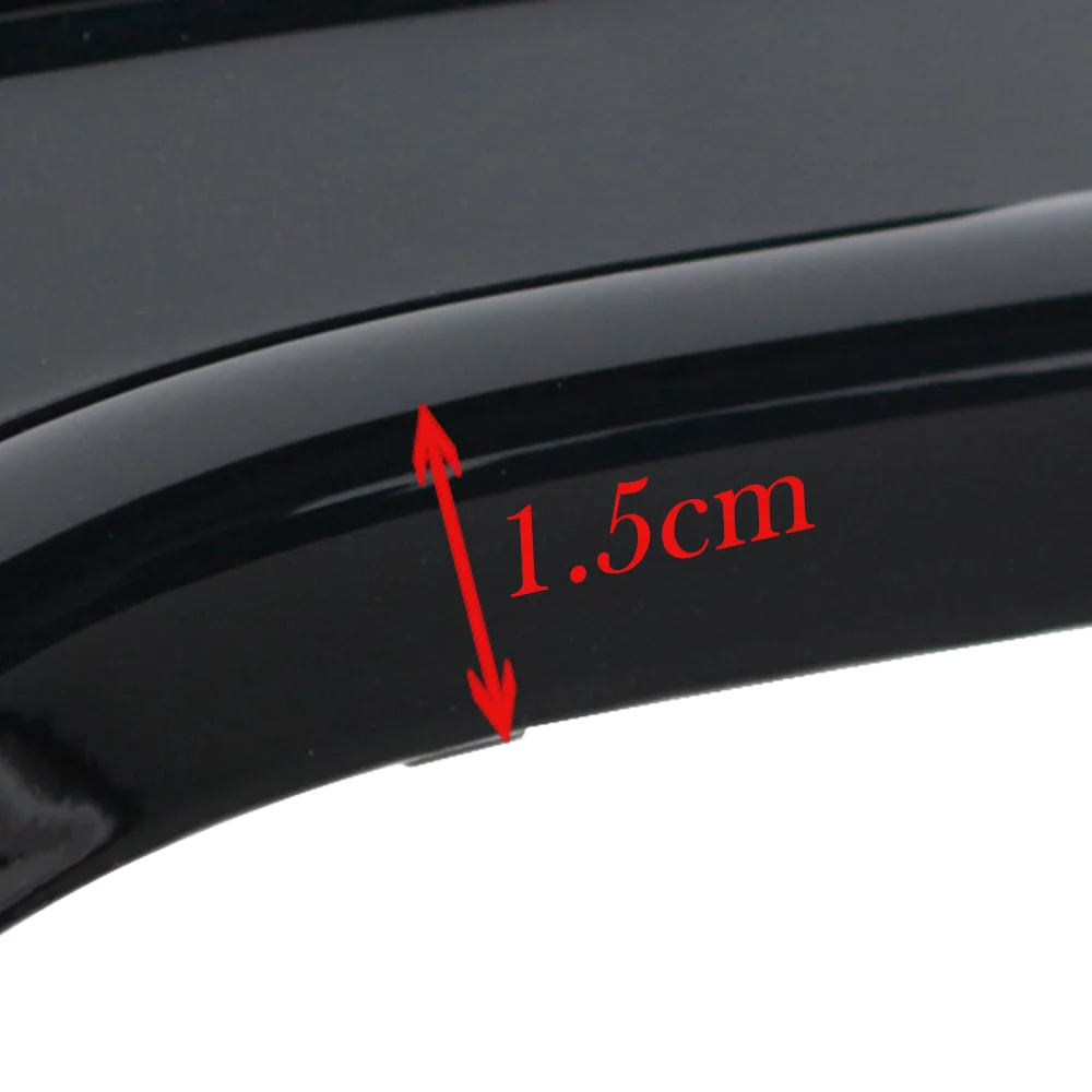 Chrome Front Bumper Lower Grille Grill Cover Fog Light Frame Cover Trim For Ford Kuga Escape 2013-2016 Fog Light Grill Bumper